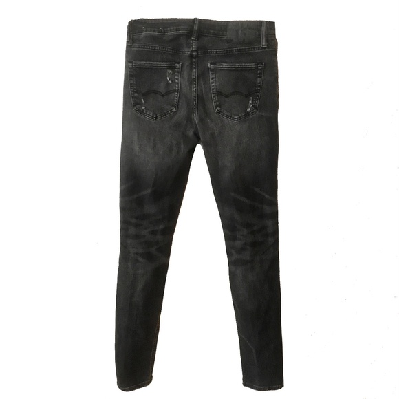 AMERICAN EAGLE AIRFLEX + DISTRESSED JEANS SIZE 30 X 34 - Picture 2 of 7